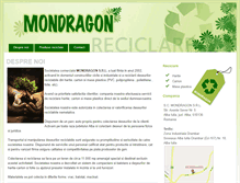 Tablet Screenshot of mondragon.ro
